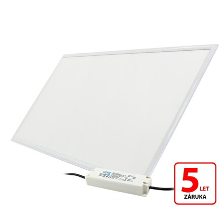 Profi LED panel LEDPAN PRO2, 30x60cm, 22W, 4000K, 2100lm, biely