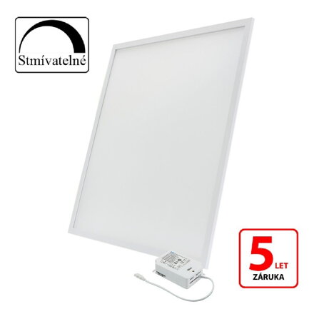 Stmievateľný LED panel LEDPAN PRO2, 60x60cm, 36W, 4000K, 4100lm, biely, 1-10V