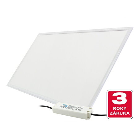 Profi LED panel LEDPAN PRO, 120x60cm, 60W, 4000K, 6300lm, biely