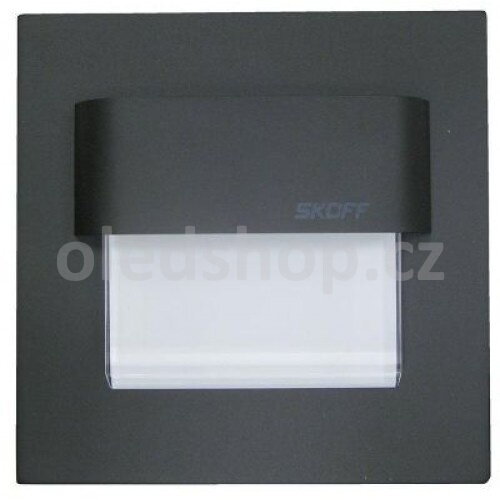 LED svítidlo Tango mini HERMETIC BLACK IP56 - vestavné, SKOFF