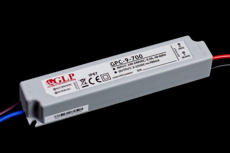 LED prúdový GLP 9W GPC-9-700 700mA