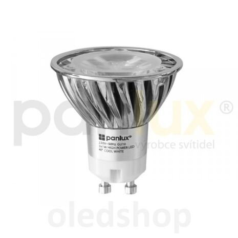 LED žiarovka PANLUX GU10 HIGH POWER 3 LED 3,6W LED žiarovka PANLUX GU10 HIGH POWER 3 LED 3,6W