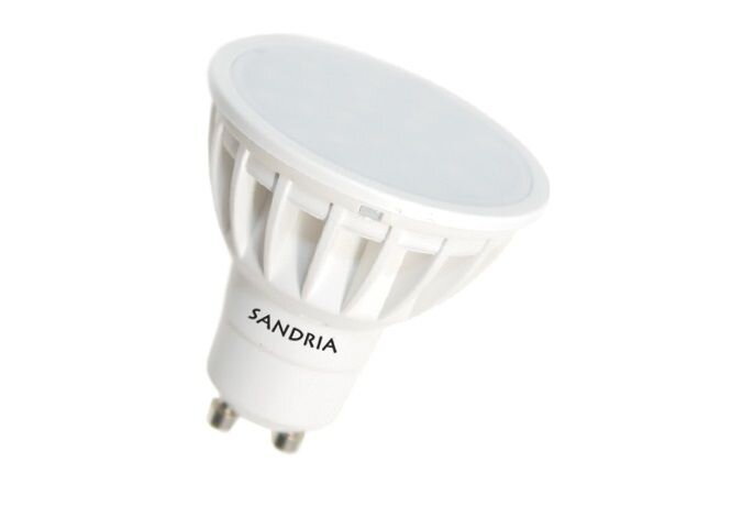 LED žiarovka Sandy LED S1116 GU10 5W SMD 3000K 480lm