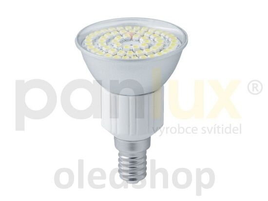 LED žiarovka PANLUX E14 hliník SMD 60 LED 4W