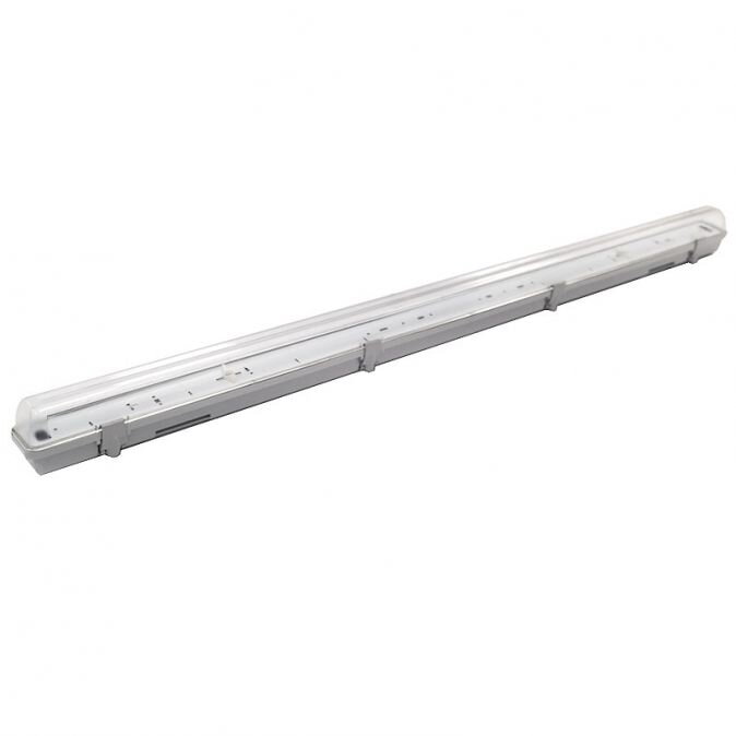 Prachotesné LED svietidlo TESLA 1200mm, na trubicu 1x18W, 230V, IP65