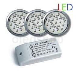 Sada LED osvetlenia GTV Lugo 3x1,8W