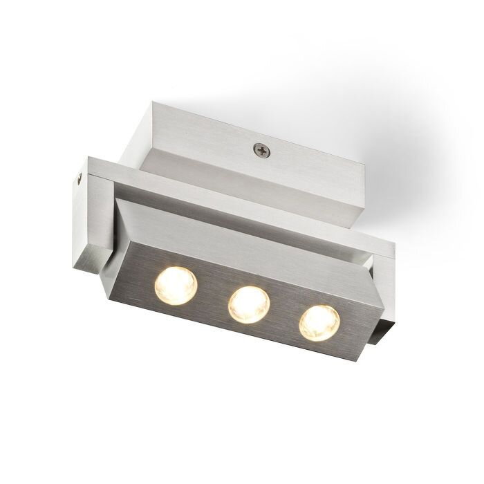 RENDL TICO III náklopná hliník 230V/350mA LED 3x1W 3000K