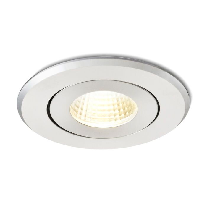 RENDL MAYDAY A zápustná leštený hliník 230V/700mA LED 9W 2700K