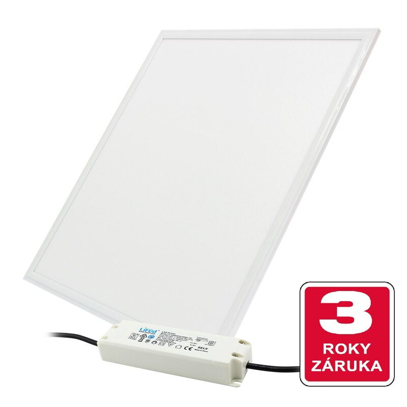 Profi LED panel LEDPAN PRO, 60x60cm, 60W, 4000K, 5700lm, biely