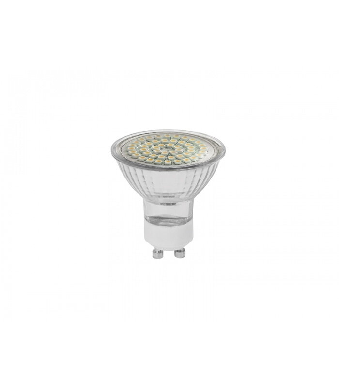 LED žiarovka PANLUX GU10 SMD 48 LED 3,5W Teplá biela