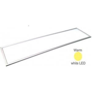 BEST-LED Panel 1200x300, 240V, 48W, 4300lm, WW, farba rámu biela